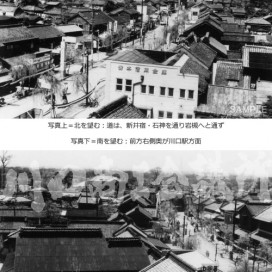 鳩ヶ谷の中心部からの写真